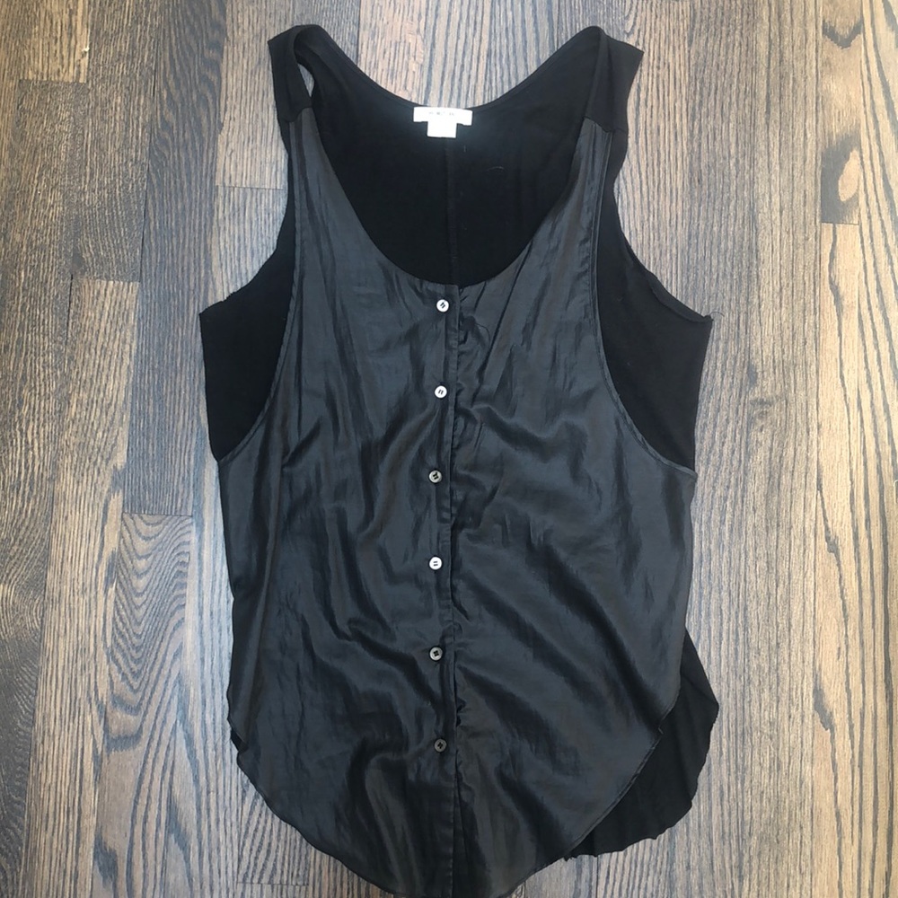 Helmut Lang Double faced tank